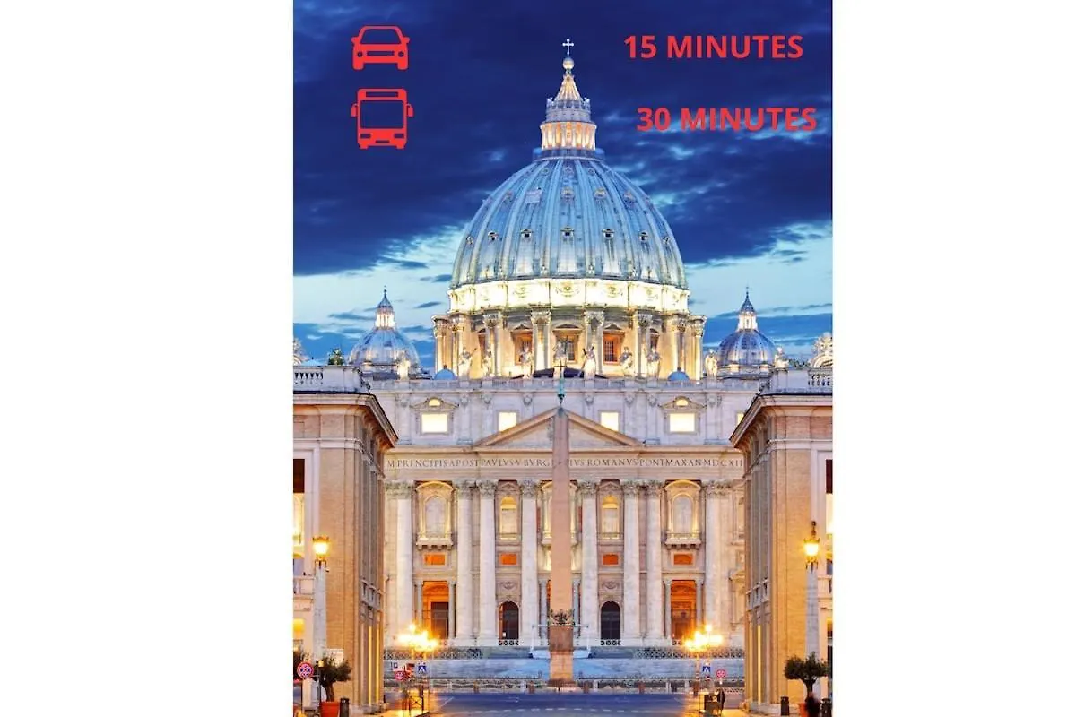 Apartment Roma Bohemien Flat - Villa Pamphili Vatican